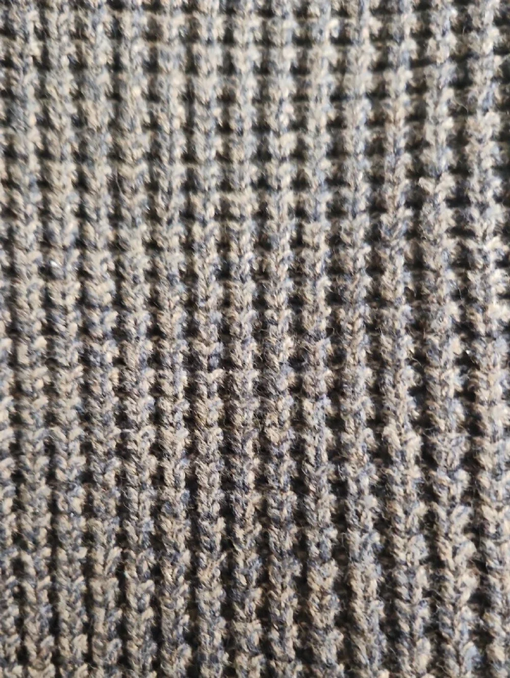 L.L. Bean Men's Zip-Up Rib Knit Sweater - Gray